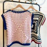 Granny square vest – adult