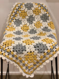 Custom  ‘granny square’ crochet blanket by Lily & Dot