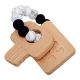 One Chew Three silicone and beech teether