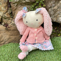 Fabric  bunny doll by Huggables