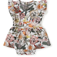 Australiana short sleeve organic dress