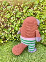Crochet platypus by The Crocheting Constable
