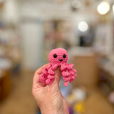 Pocket crochet octopus