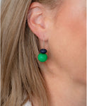Greenwood Designs resin rock drop earrings