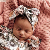 Australiana organic topknot by Snuggle Hunny