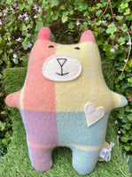 Vintage blanket bear by Sixpence