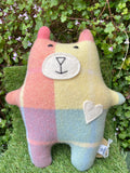 Vintage blanket bear by Sixpence
