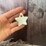 Ceramic Christmas star ornament