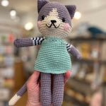 Satsuki the crochet cat