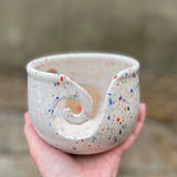 Ceramic yarn bowl