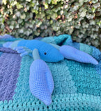 Loui the Lobster (blue)  by The Crocheting Constable