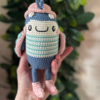 Dylan the crochet ladybug