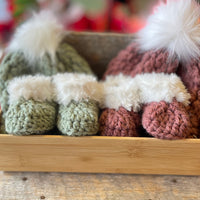 Baby booties by Duck Duck Moose