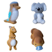Tikiri  natural rubber teether — Australian animals
