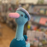 Astrid  the Ostrich by the Crocheting Constable