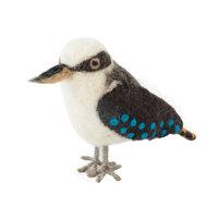 Handmade felted kookaburra by Vevoke