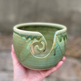 Ceramic yarn bowl