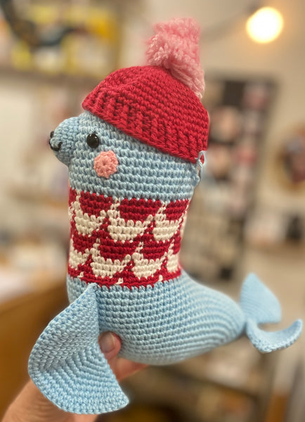 Anderson the crochet seal