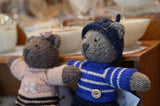 Hand-knitted bears by Jenny