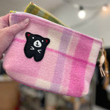 Vintage blanket zip bag by Sixpence