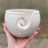Ceramic yarn bowl