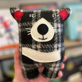 Vintage blanket Tasmanian devil by Sixpence (plaid)