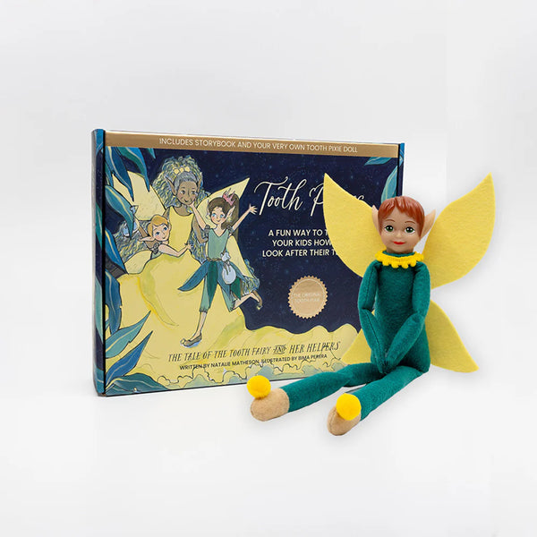 Tooth Pixies book and pixie doll set