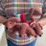 Dooful crochet dachshund