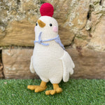 Greta the crochet Hen