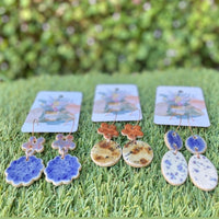 Nanna Woo ceramic earrings (various)