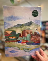 Tasmanian A4 art print by Bosa Art Co