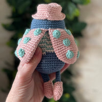 Dylan the crochet ladybug