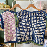 Granny square vest – adult