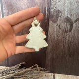 Ceramic Christmas tree ornament