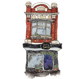 Lily &  Dot storefront A5 art print