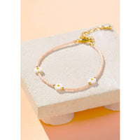 Tiger Tree seaside daisy bracelet -pink