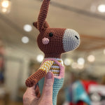 Irving the  crochet donkey