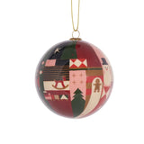 Holly & Ivy artist bauble – Santa’s workshop