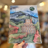 Tasmanian A4 art print by Bosa Art Co