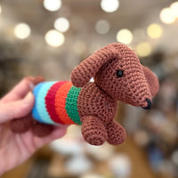 Dooful crochet dachshund