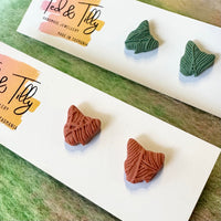 Ted & Tilly Tasmania map studs
