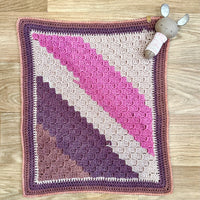 Ready-to-send crochet blanket