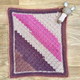 Ready-to-send crochet blanket
