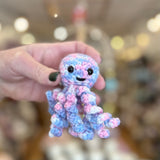 Pocket crochet octopus