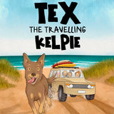 Tex the Travelling Kelpie by Beck Burns