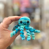 Pocket crochet octopus