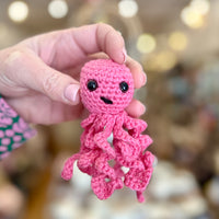 Pocket crochet octopus