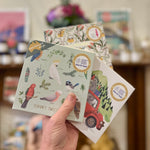 Australian birds Christmas greeting card 10 pack