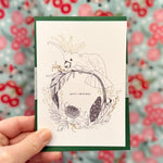 Christmas greeting card by Nicole Peta
