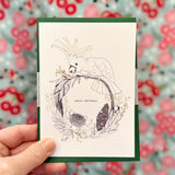 Christmas greeting card by Nicole Peta